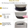 imageNextmug  TemperatureControlled SelfHeating Coffee Mug Black  14 ozAlmond