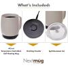 imageNextmug  TemperatureControlled SelfHeating Coffee Mug Black  14 ozAlmond