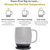 imageNextmug  TemperatureControlled SelfHeating Coffee Mug Black  14 ozAlmond