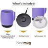 imageNextmug  TemperatureControlled SelfHeating Coffee Mug Black  14 ozViolet