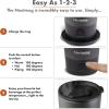 imageNextmug Go  TemperatureControlled SelfHeating Travel Mug Graphite  16 ozGraphite