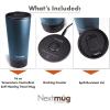 imageNextmug Go  TemperatureControlled SelfHeating Travel Mug Graphite  16 ozSlate Blue