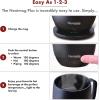 imageNextmug Plus  TemperatureControlled SelfHeating Coffee Mug Black  18 ozBlack