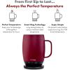 imageNextmug Plus  TemperatureControlled SelfHeating Coffee Mug Black  18 ozBurgundy