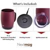 imageNextmug Plus  TemperatureControlled SelfHeating Coffee Mug Black  18 ozBurgundy