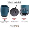 imageNextmug Plus  TemperatureControlled SelfHeating Coffee Mug Black  18 ozSlate Blue