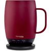 imageNextmug Plus  TemperatureControlled SelfHeating Coffee Mug Black  18 ozBurgundy