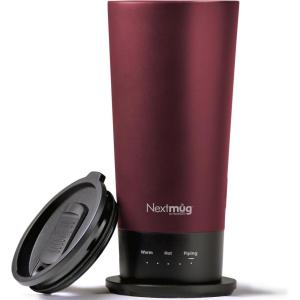 imageNextmug Go  TemperatureControlled SelfHeating Travel Mug Graphite  16 ozBurgundy